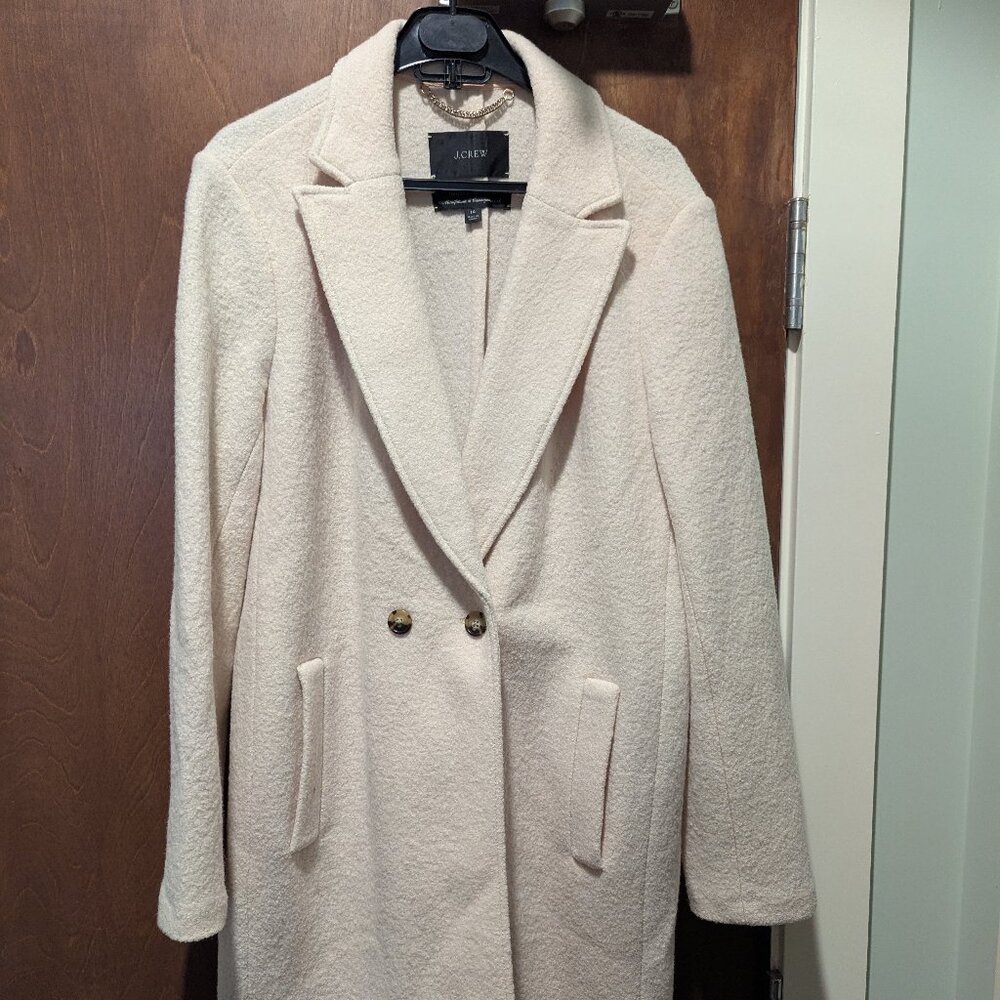 J. Crew boiled wool coat